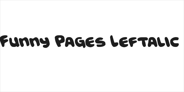 Funny Pages Leftalic Logo