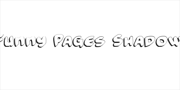 Funny Pages Shadow Logo