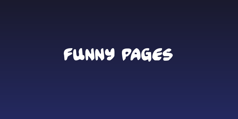 Funny Pages Social Header