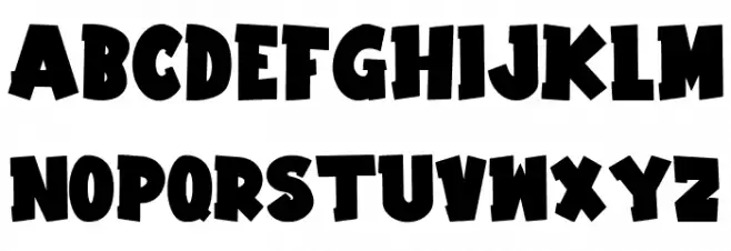 Funny Party Шрифта ВЕРХНИЙ