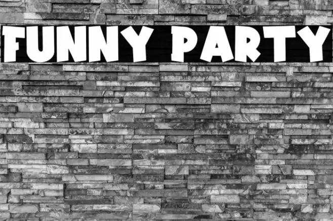 Funny Party Font examples