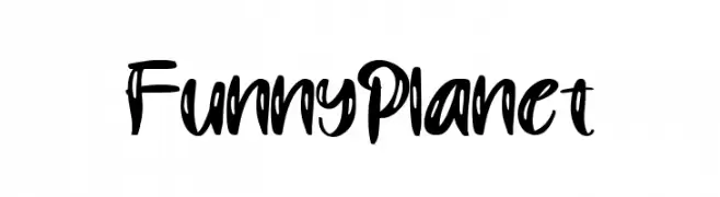 Funny Planet  フリーフォントのダウンロード