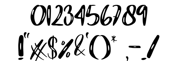 Funny Planet Font OTHER CHARS