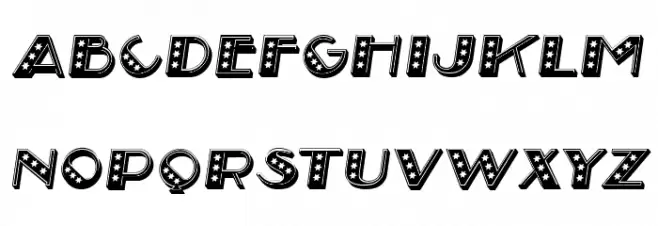 Funny Plasts Regular Шрифта ВЕРХНИЙ