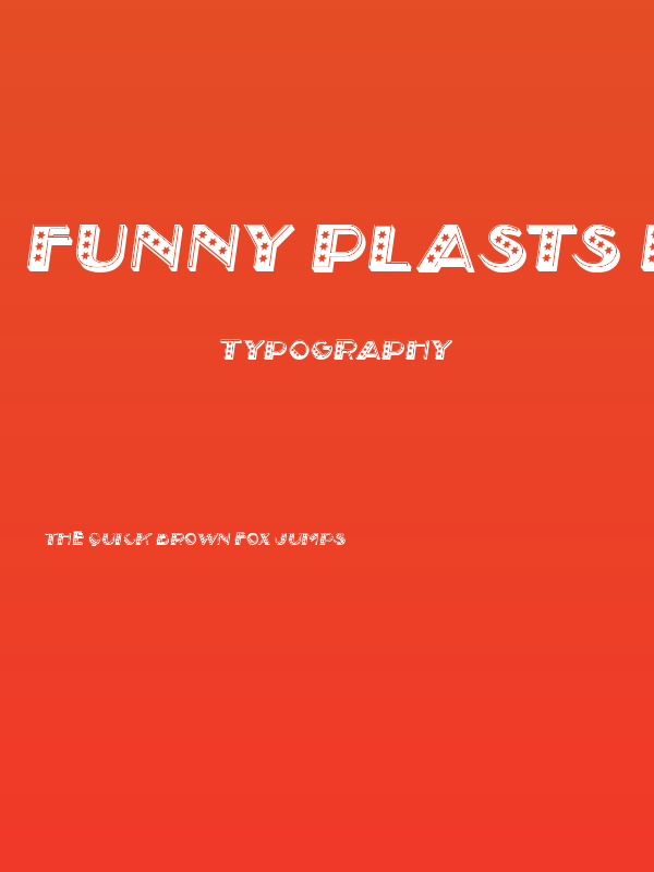 Funny Plasts Regular Poster