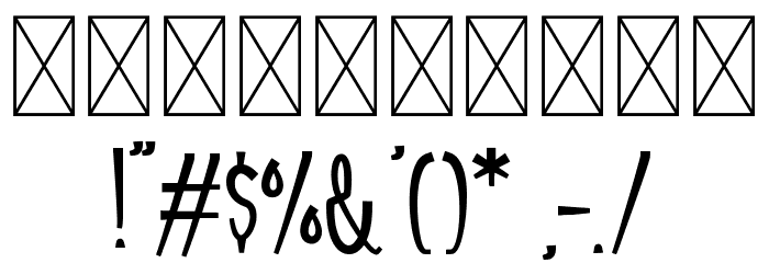 Funny Rabbit Font OTHER CHARS
