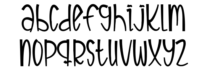 Funny Rabbit Font LOWERCASE