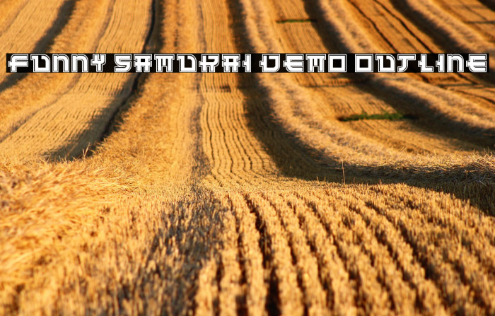 Funny Samurai Demo Outline Example 2