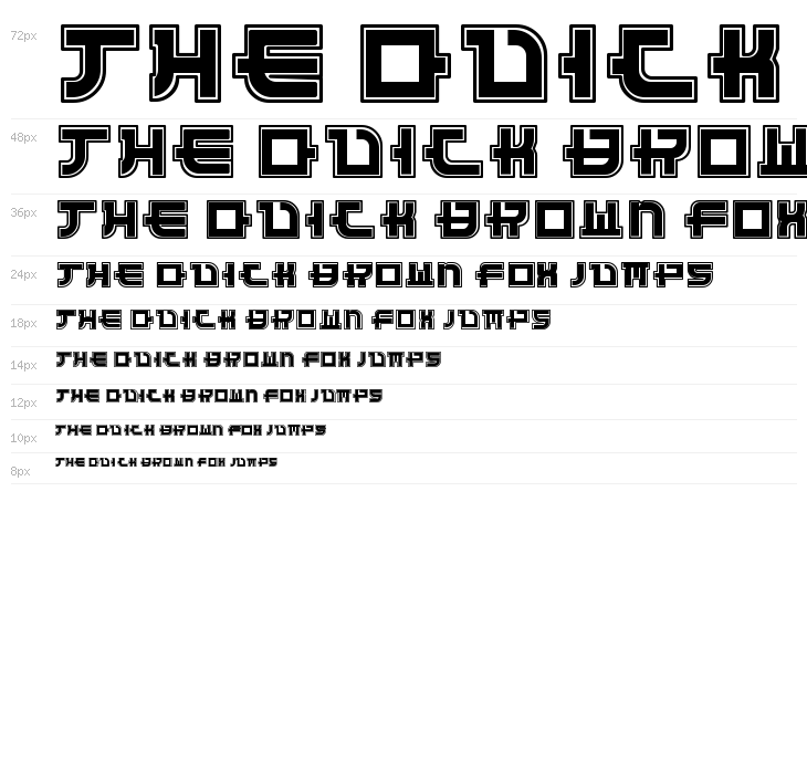 Funny Samurai Demo Outline Waterfall