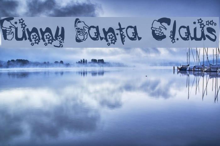 Funny Santa Claus Font examples