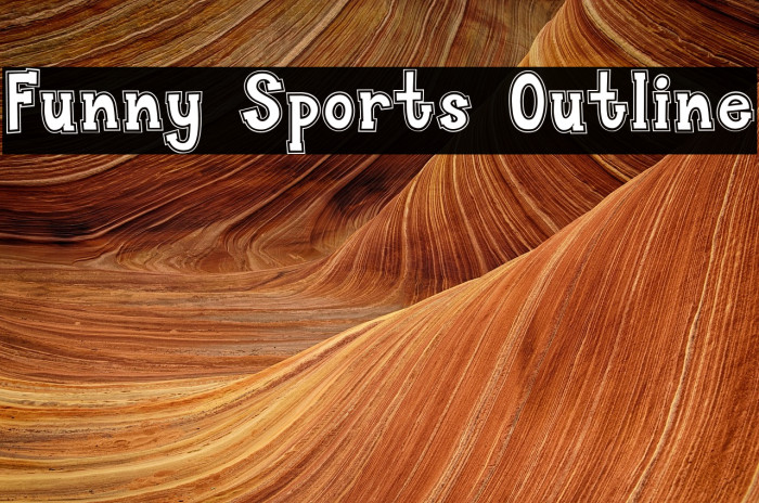 Funny Sports Outline Example 3