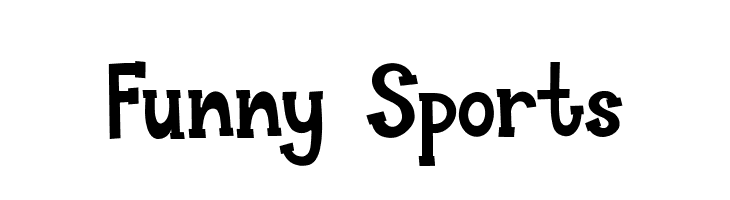 Funny Sports  Descarca Fonturi Gratis