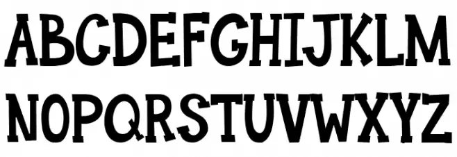 Funny Sports Font UPPERCASE