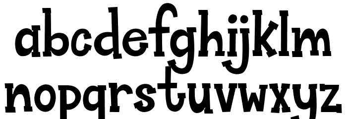 Funny Sports Font Litere mici