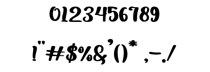 Funny Study Font OTHER CHARS