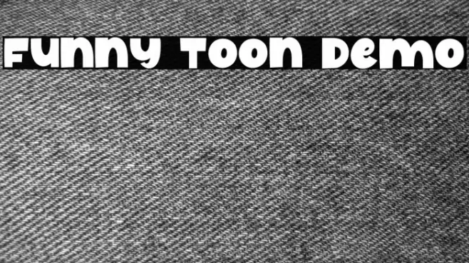 Funny Toon Demo Font examples