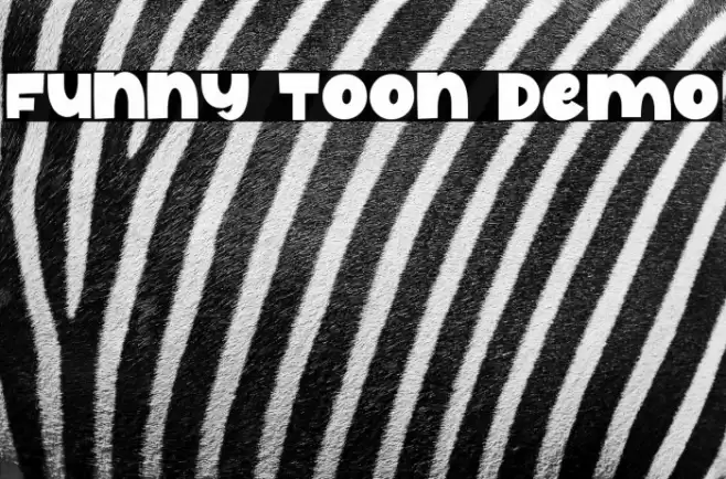 Funny Toon Demo Font examples