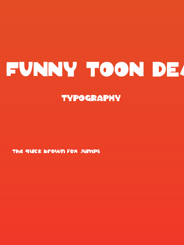Funny Toon Demo Poster