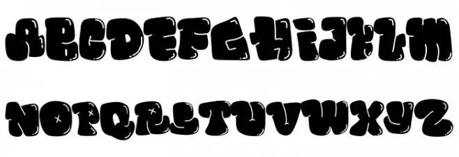 Funny Toys - Personal Use 字体 大写