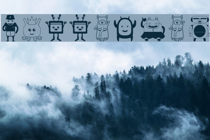 Funny Toys Font examples