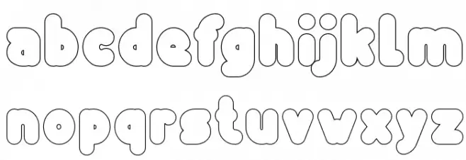 Funny and Cute-Hollow Fuentes MINÚSCULAS