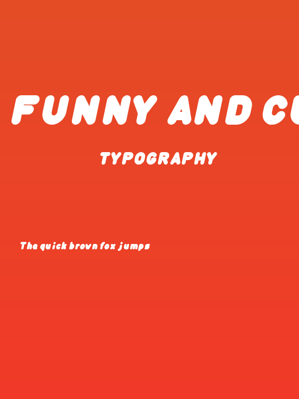 Funny and Cute Italic Poster