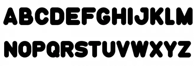 Funny and Cute-Light Polices MAJUSCULES