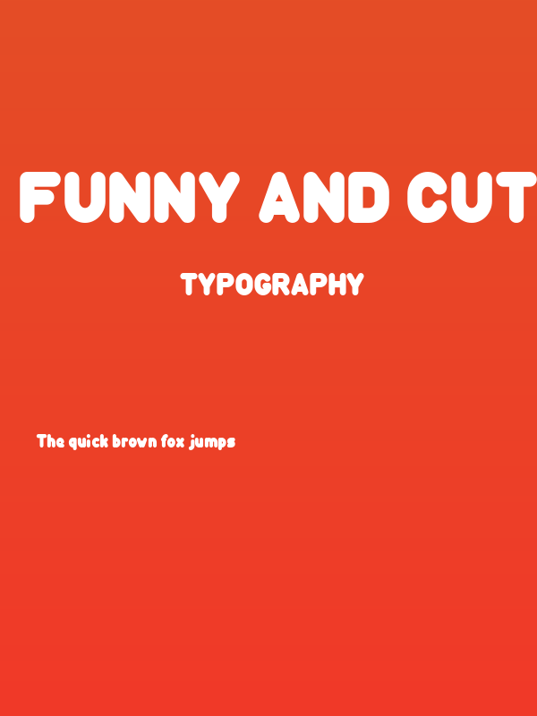 Funny and Cute-Light Poster