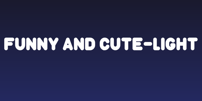 Funny and Cute-Light Social Header