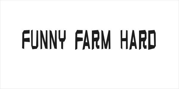 Funny farm hard Logo