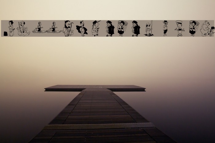 FunnyCharacters Font examples