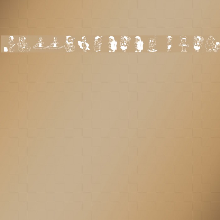 FunnyCharacters Font examples