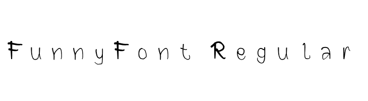 FunnyFont Regular  Free Fonts Download