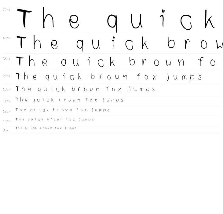 FunnyFont Regular Waterfall