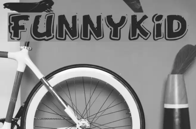 FunnyKid Font examples
