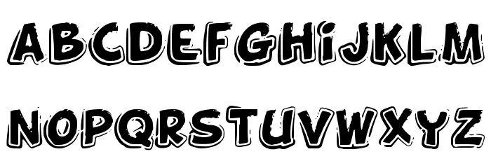 FunnyKid Font LOWERCASE