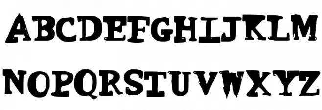 FunnyMe Font Litere mari