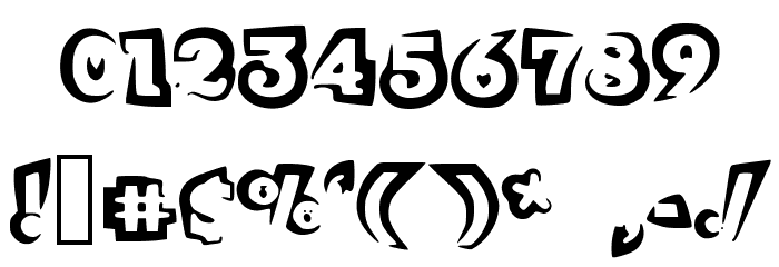 FunnyTeca Font OTHER CHARS
