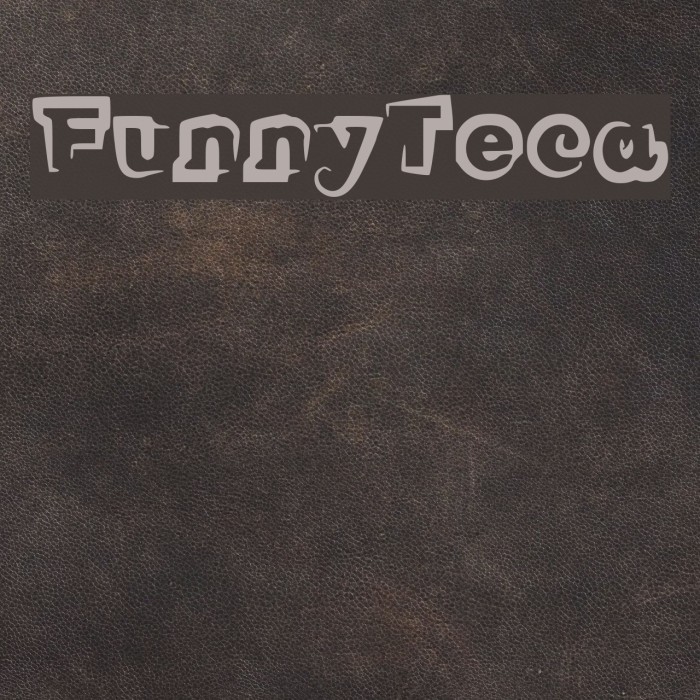 FunnyTeca Font examples