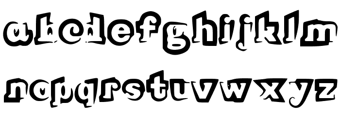 FunnyTeca Font LOWERCASE