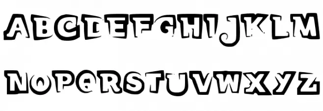 FunnyTeca Font UPPERCASE