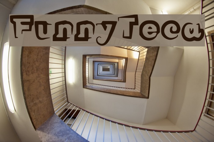 FunnyTeca Font examples