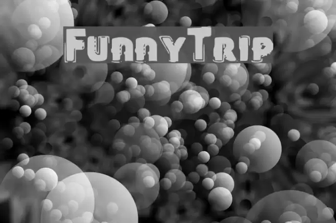 FunnyTrip Font examples