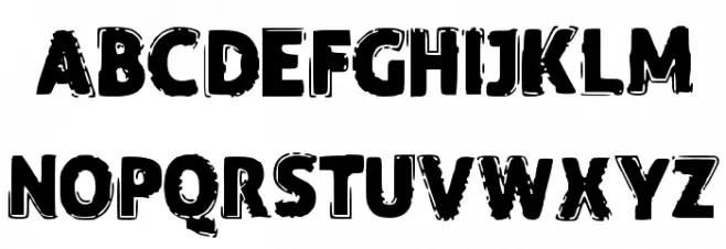 FunnyTrip Font UPPERCASE