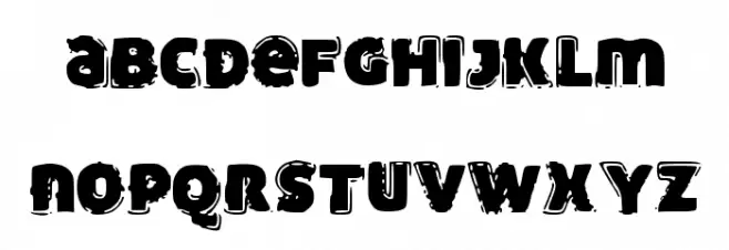 FunnyTrip फ़ॉन्ट लोअरकेस