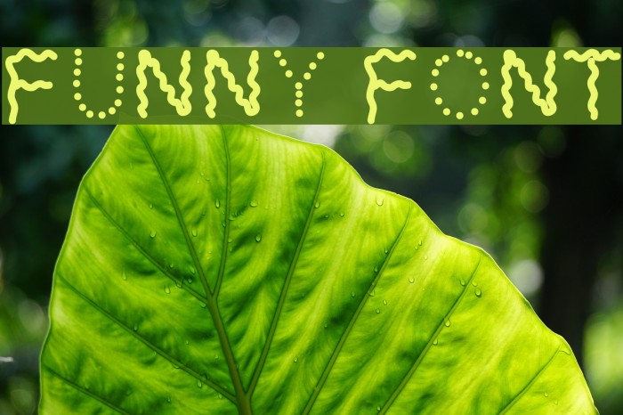 Funny Font examples