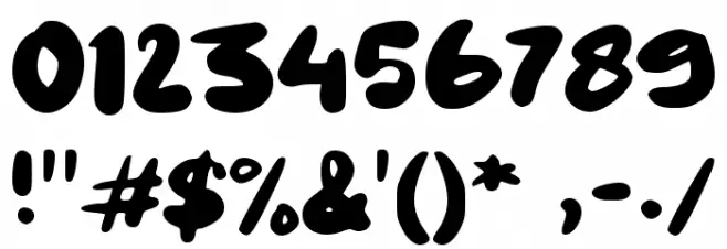 Funnyfun Font OTHER CHARS