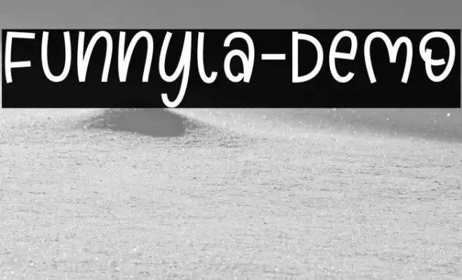 Funnyla-Demo Шрифта examples