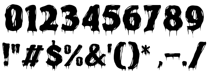 Funroot Regular Font OTHER CHARS
