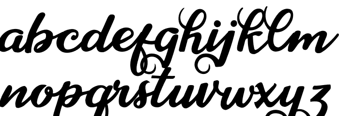 Funshop Font LOWERCASE